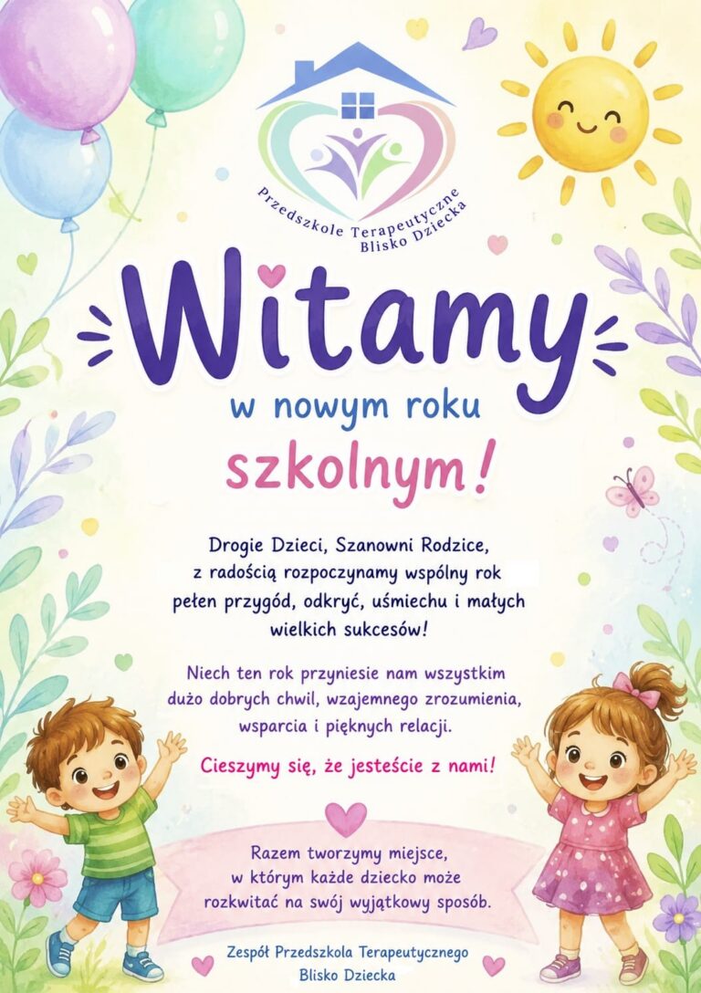 Witamy w nowym roku szkolnym!